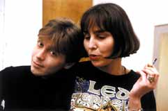 Екатерина Борисова и Алексей Коблов. СПб, октябрь 1998 год. Фото Ольги Урванцевой.